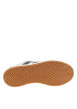 Thumbnail Baskets tennis blanches en cuir avec un talon plat et des lacets - Image 5