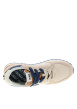 Thumbnail Baskets running en cuir beiges à talon plat avec deux paires de lacets - Image 4