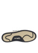 Thumbnail Baskets skate en cuir blanches avec un talon plat et des lacets - Image 5