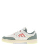 Thumbnail Baskets skate en cuir blanches avec un talon plat et des lacets - Image 2