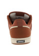 Thumbnail Baskets skate brunes à talon plat avec des lacets et un languette large - Image 6