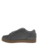 Thumbnail Baskets skate grises à talon plat avec des lacets et une languette large - Image 2