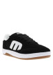 Thumbnail Baskets skate en cuir noires avec un talon plat et des lacets - Image 3
