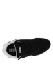 Thumbnail Baskets skate en cuir noires avec un talon plat et des lacets - Image 4