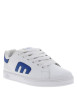 Thumbnail Baskets skate en cuir blanches avec un talon plat et des lacets - Image 3
