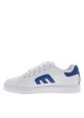 Thumbnail Baskets skate en cuir blanches avec un talon plat et des lacets - Image 2