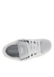 Thumbnail Baskets skate en cuir grises avec un talon plat et des lacets - Image 4