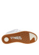Thumbnail Baskets skate en cuir grises avec un talon plat et des lacets - Image 5