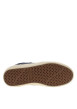 Thumbnail Baskets skate en cuir bleu marine avec un talon plat et des lacets - Image 5