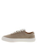 Thumbnail Tennis beiges avec une fermeture à lacets et des surpiqûres blanches - Image 2