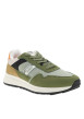 Thumbnail Baskets running vertes avec un talon plat et des lacets tressés - Image 3