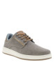 Thumbnail Baskets basses taupe à talon plat avec un patch sur la languette - Image 3