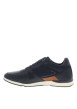Thumbnail Sneakers bleu marine à talon plat avec un patch de la marque sur la languette - Image 2