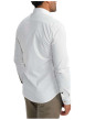 Thumbnail Chemise blanche à motifs pourvue d'une coupe slim et d'un col français - Image 2