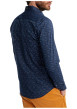 Thumbnail Chemise marine à motifs pourvue d'un col français et d'une coupe slim - Image 2
