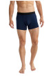 Thumbnail Lot de deux boxers classiques en coton multicolores unis pourvu d'une coupe slim - Image 2