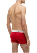 Thumbnail Lot de 3 boxers classiques en coton multicolores unis avec le nom de la marque - Image 5