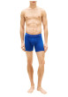 Thumbnail Lot de 3 boxers longs en coton multicolores unis pourvus d'une taille élastiquée - Image 4