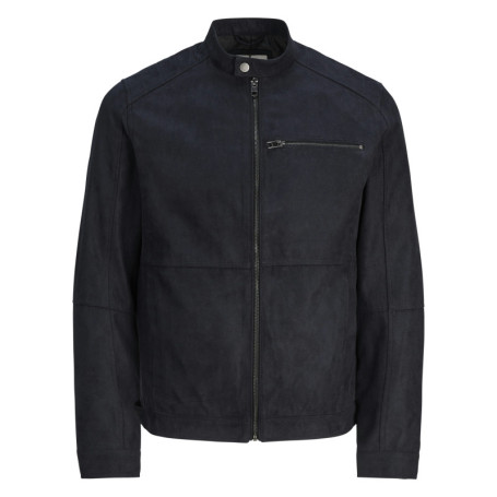 Veste perfecto noire à coupe ajustée pourvue...