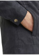 Thumbnail Veste perfecto noire à coupe ajustée pourvue d'un col officier à pression - Image 6