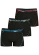 Thumbnail Lot de 3 boxers noirs unis pourvus du nom de la marque imprimé
