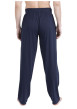 Thumbnail Pyjama long en coton marine uni pourvu d'une coupe droite et d'un col tunisien - Image 4