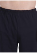 Thumbnail Pyjama court en coton bleu uni pourvu d'une coupe droite et d'un col rond - Image 6