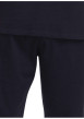 Thumbnail Pyjama court en coton noir uni pourvu d'un col rond et d'une coupe droite - Image 6