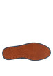 Thumbnail Derbies bleu marine à semelle plate avec des lacets ronds camel - Image 5