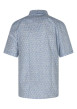 Thumbnail Chemise blanche à motifs avec une coupe droite et un col américain - Image 2