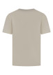 Thumbnail T-shirt en coton écru à coupe droite pourvu de manches courtes - Image 2