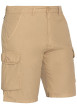 Thumbnail Short cargo en coton beige à coupe droite pourvu de multiples poches - Image 3