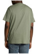 Thumbnail T-shirt en coton kaki uni pourvu d'une coupe droite et d'un col rond - Image 4