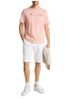 Thumbnail T-shirt en coton rose uni pourvu d'un col rond et d'une coupe droite - Image 5