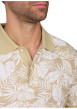 Thumbnail Polo en coton biologique beige à coupe droite pourvu d'un col boutonné - Image 3
