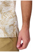 Thumbnail Polo en coton biologique beige à coupe droite pourvu d'un col boutonné - Image 4