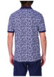 Thumbnail Polo en coton biologique bleu à coupe droite pourvu d'un col boutonné - Image 2