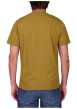 Thumbnail T-shirt en coton biologique jaune à coupe droite pourvu d'un col rond - Image 2