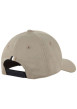Thumbnail Casquette kaki unie pourvue d'une fermeture à strapback avec logo de la marque - Image 2