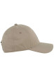 Thumbnail Casquette kaki unie pourvue d'une fermeture à strapback avec logo de la marque - Image 3