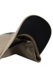 Thumbnail Casquette kaki unie pourvue d'une fermeture à strapback avec logo de la marque - Image 6