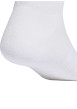 Thumbnail Lot de 3 paires de chaussettes basses blanches pourvues du logo de la marque - Image 4