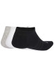 Thumbnail Lot de 3 paires de chaussettes basses multicolores pourvues du logo de la marque - Image 2
