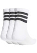 Thumbnail Lot de 3 paires de chaussettes mi-hautes blanches pourvues du logo de la marque - Image 2