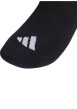 Thumbnail Lot de 3 paires de chaussettes mi-hautes noires pourvues du logo de la marque - Image 3