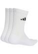 Thumbnail Lot de 3 paires de chaussettes hautes en coton blanches finition bord-côte - Image 2