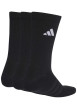 Thumbnail Lot de 3 paires de chaussettes hautes noires pourvues du logo de la marque - Image 2