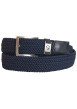 Thumbnail Ceinture marine unie pourvue d'une fermeture par boucle ardillon