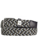 Thumbnail Ceinture verte et noire unie pourvue d'une fermeture par boucle ardillon
