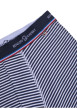 Thumbnail Lot de 2 boxers classiques en coton blanc et marine unis avec nom de la marque - Image 3